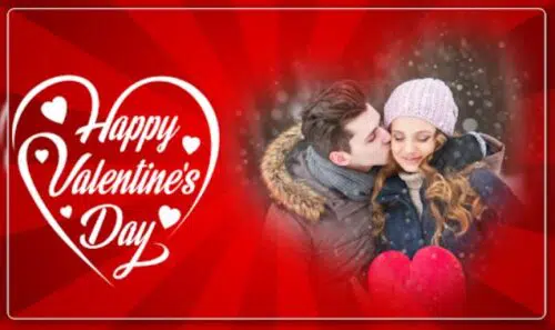 Valentines Day Photo poster kaise banaye 